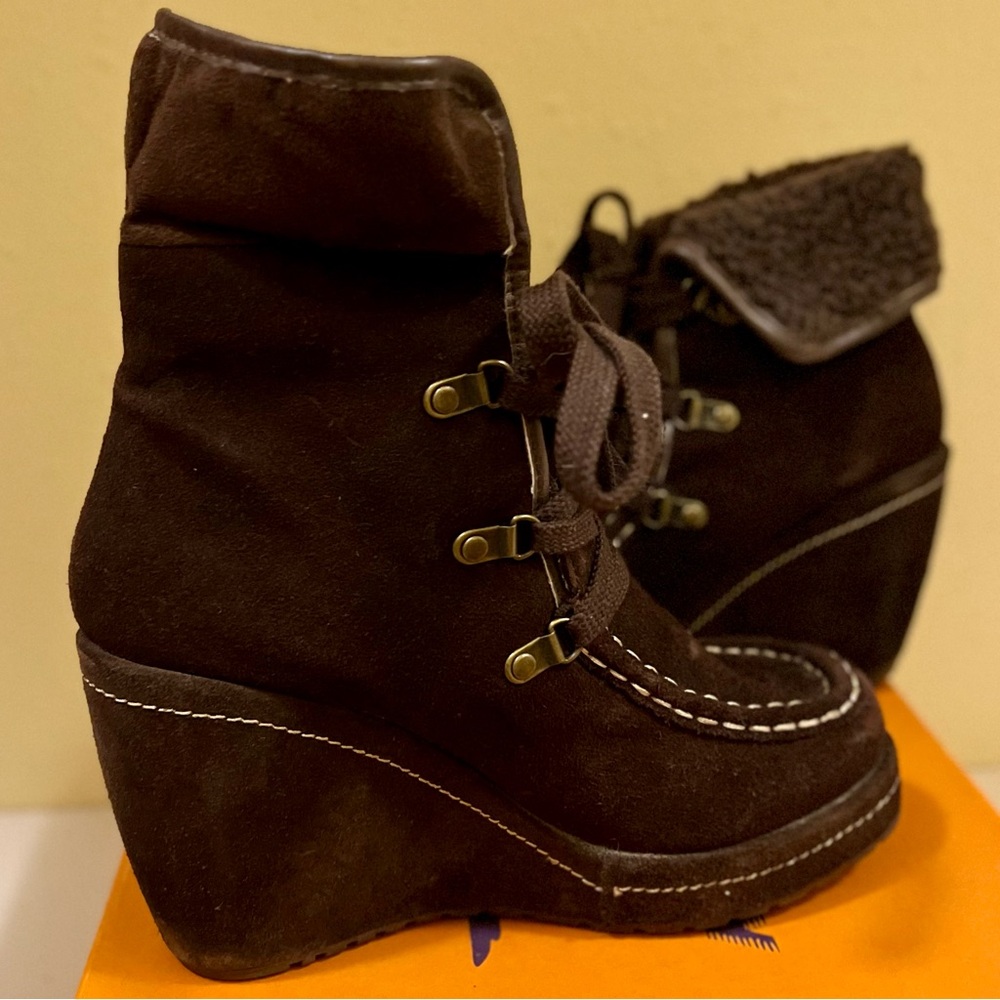 Rocket Dog Chunky heeled booties size 7.5 - Picture 6 of 7